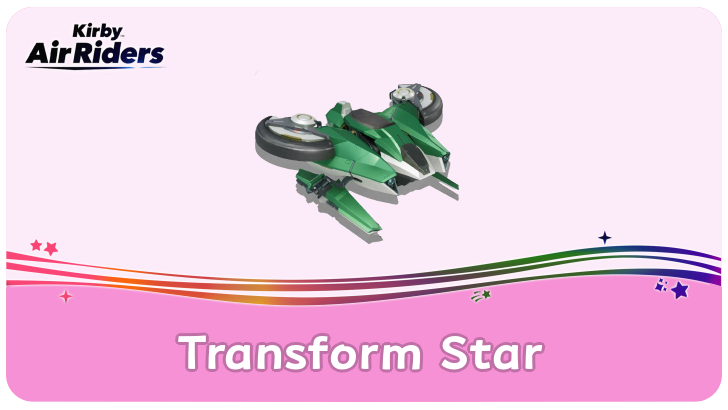Kirby Air Riders - Transform Star