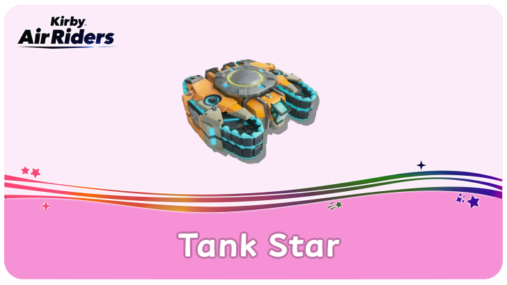 Kirby Air Riders - Tank Star