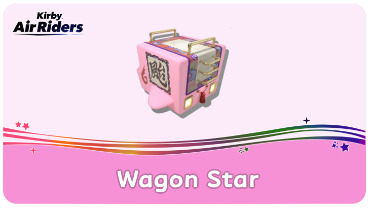 Kirby Air Riders - Wagon Star