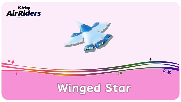 Kirby Air Riders - Winged Star