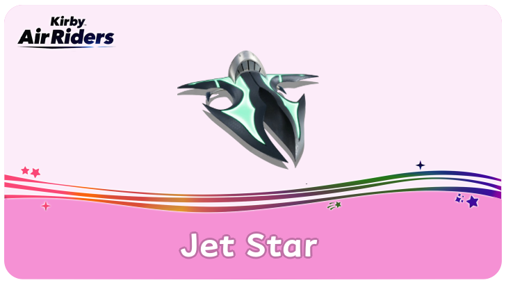 Kirby Air Riders - Jet Star