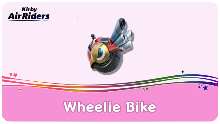 Kirby Air Riders - Wheelie Bike