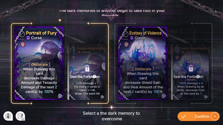 Chaos Zero Nightmare Dimensional Tunnel Forbidden Cards