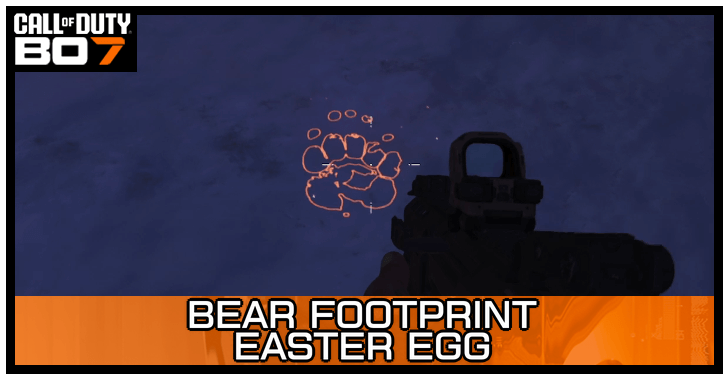 CoD BO7 How to Unlock Bear Footprint Easter Egg