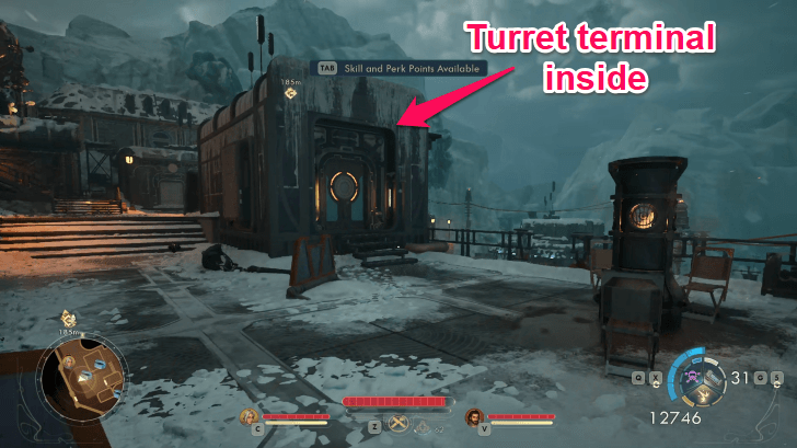 Spireton Turret Terminal