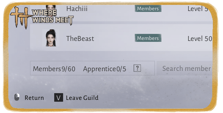 How to Leave Guild