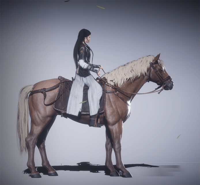 Hua - Flame Red Stallion