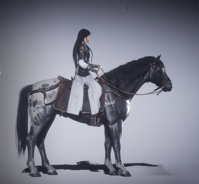 Wubiao - Black Dappled Courser