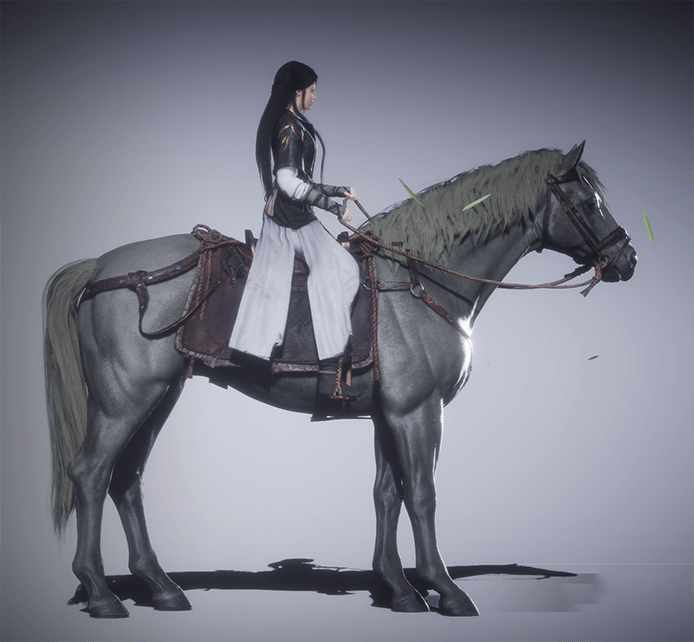 Cong - Azure-White Steed