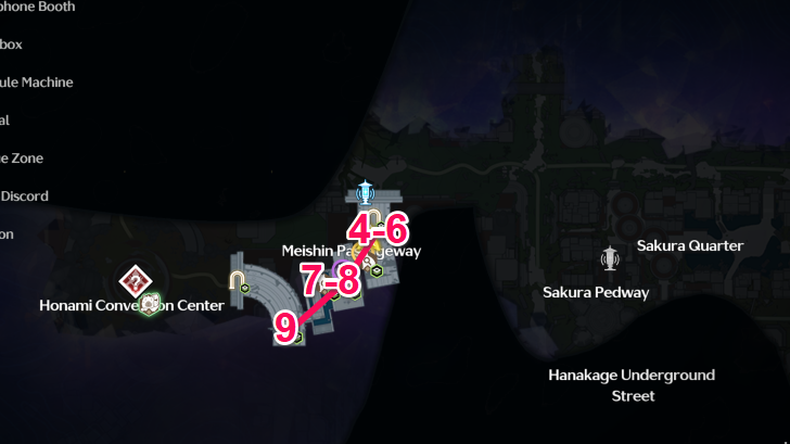 Meishin Passageway Full Clear Route Underground