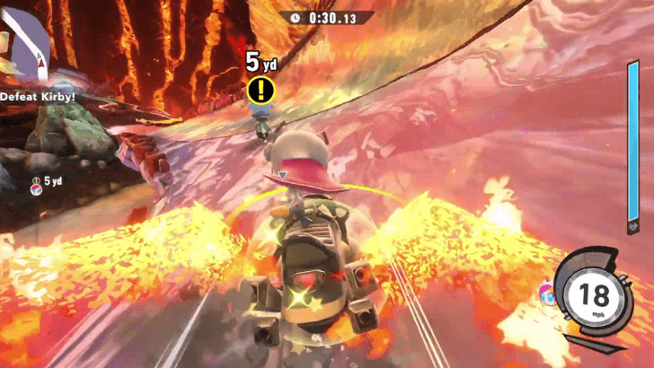 Defeat Blue Kirby Boss