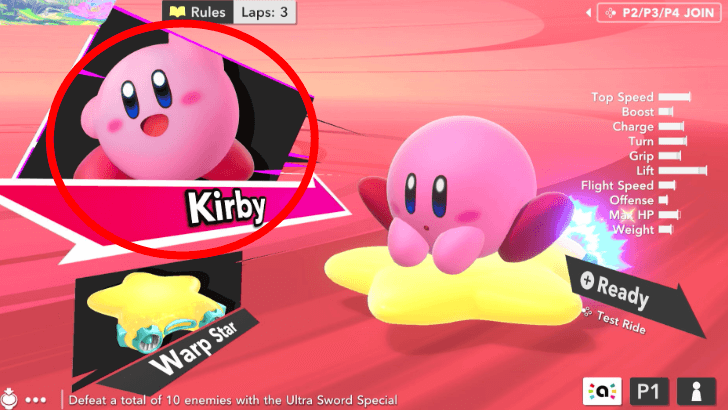 Choose Character After Entering Game Mode