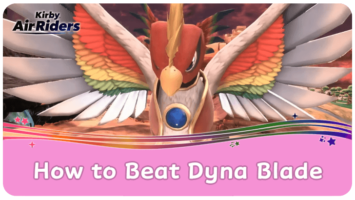 Kirby Air Riders - How to Beat Dyna Blade