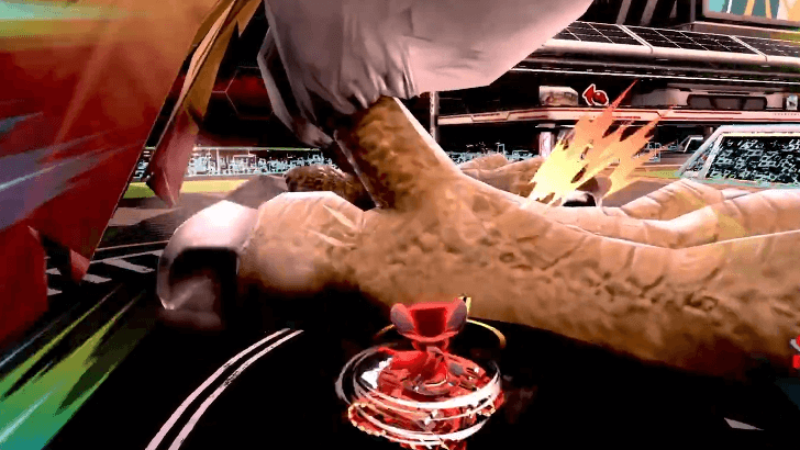 Attacking Dyna Blade from Underneath