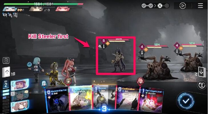 Chaos Zero Nightmare - 7th Basin Second Team Prio Enemy