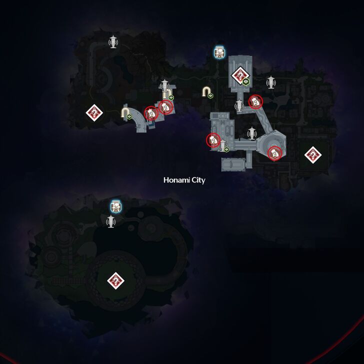 Wuthering Waves Honami City Missing Namipon Underground Locations