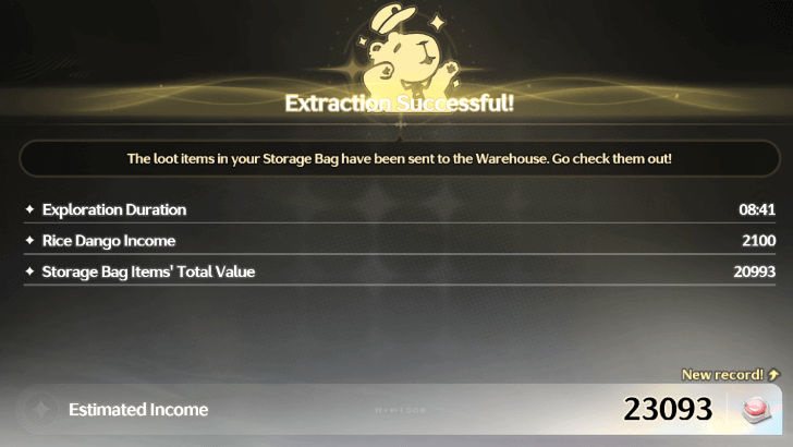 Wuthering Waves - Extraction Rewards Dango as Income