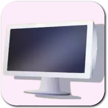 Kirby Air Riders - Computer Monitor Icon