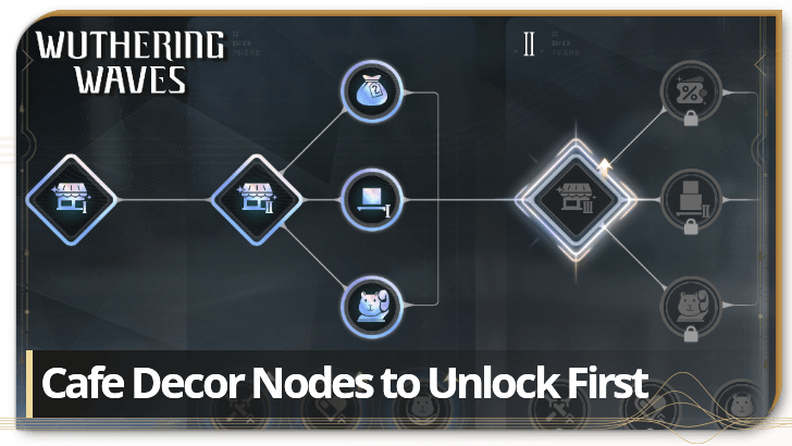 Wuthering Waves Cafe Decor Nodes to Unlock First