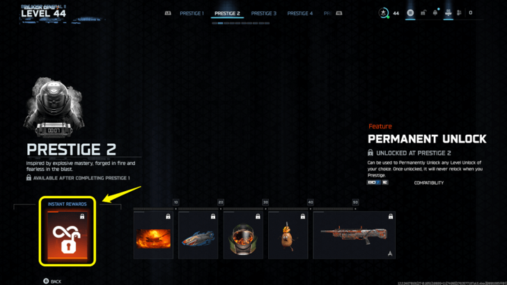 Prestige Permanent Unlock Token