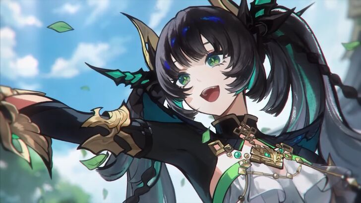 DNA Huaxu Character with Pigtails