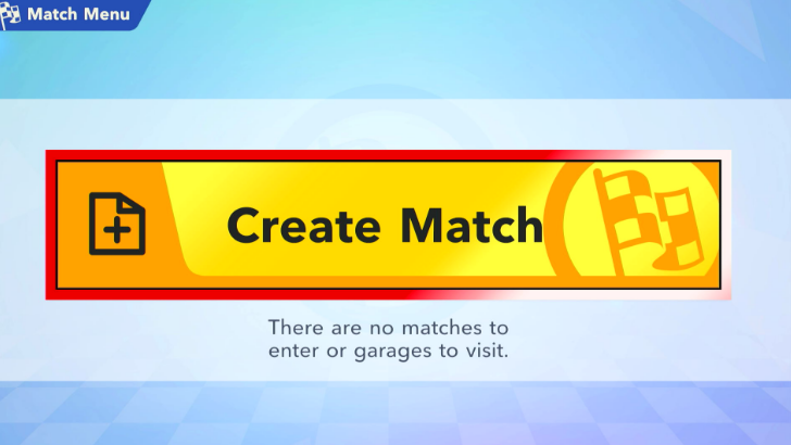 Create Matches in the Paddock