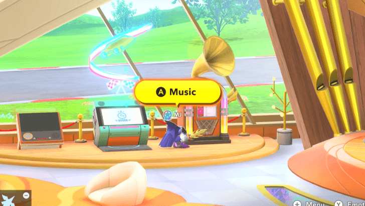 Change Background Music in Paddock