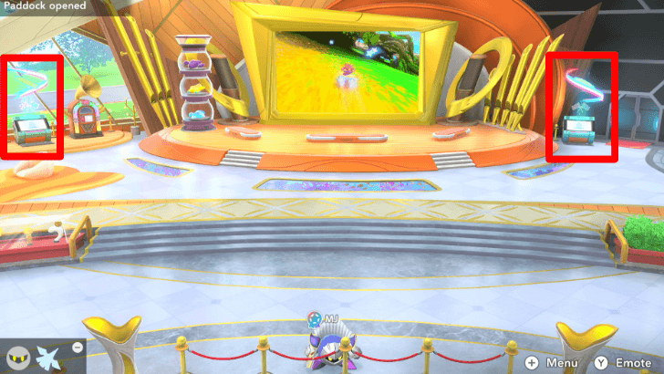 Terminals in the Paddock