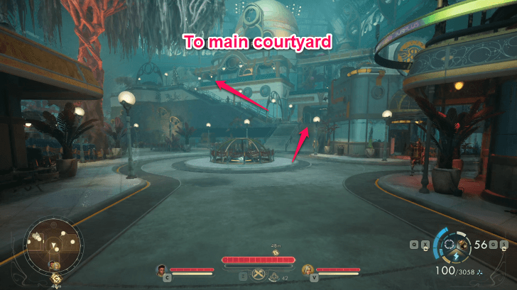 Laplace Garden Courtyard