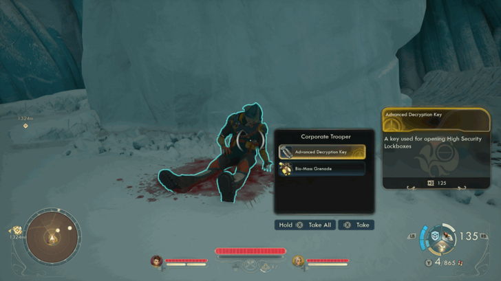 Advanced Decryption Key Location