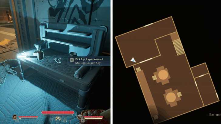 Experimental Storage Locker Key Location