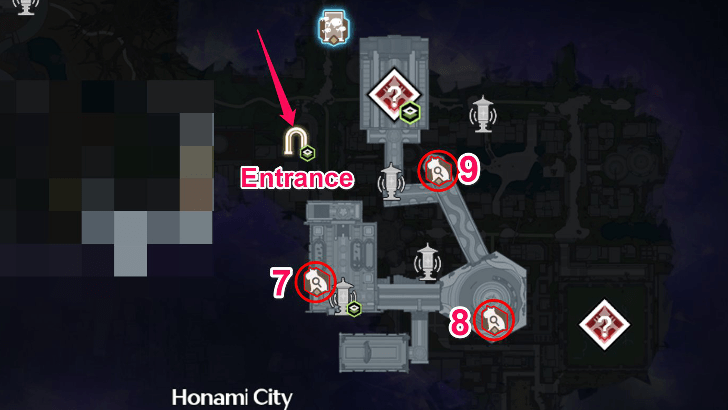 Missing Namipons in Hanakage Underground Street