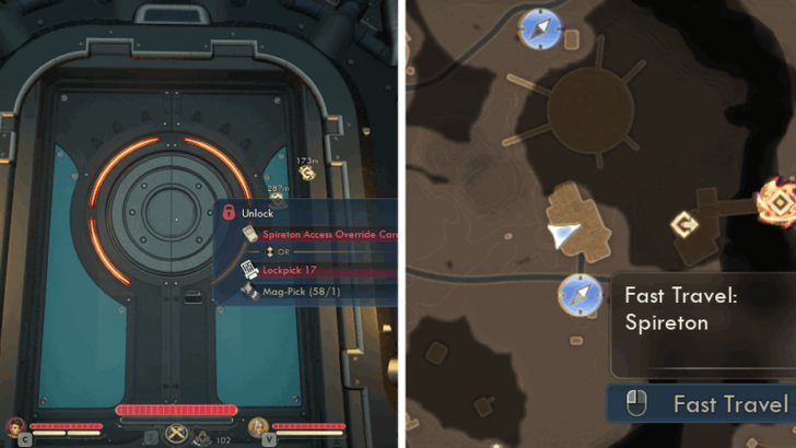 Gain Access to Spireton Buildings