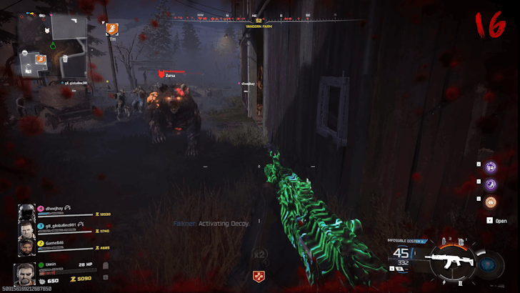 Zursa spawns on Round 16
