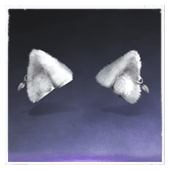 Snow Fox Hair Accessory F