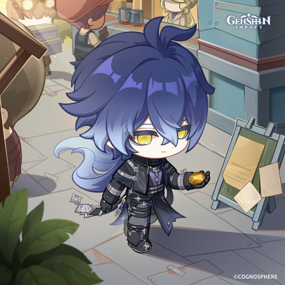 Genshin Impact - Flins Birthday Art 2025