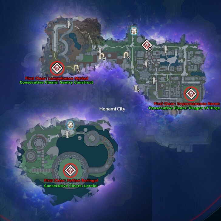 Wuthering Waves Honami City Unusual Tacet Discord Locations Upper Ground