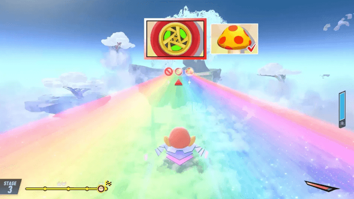 Pick the Route Character in Prism Overpass