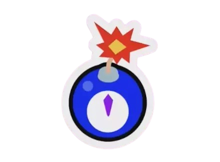 Sticker (Blue Bomb)