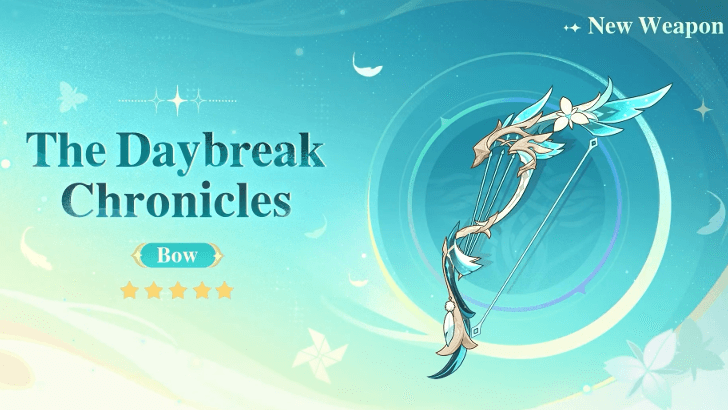 Genshin Impact - The Daybreak Chronicles Bow