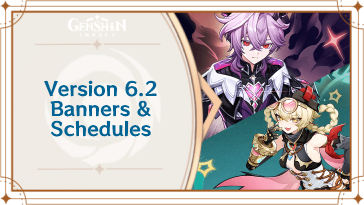Genshin Impact 6.2 - Luna III Banners and Characters