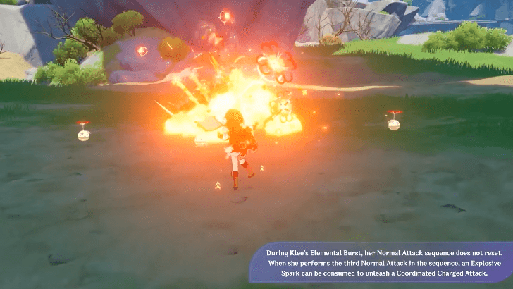 Genshin Impact - Klee Hexenzirkel Buff