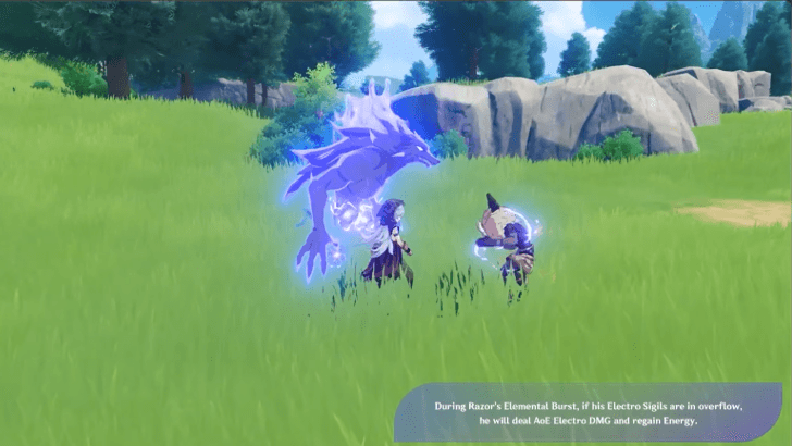 Genshin Impact - Razor Hexenzirkel Buff