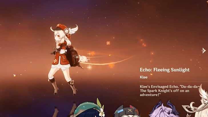 Genshin - Klee Envisaged Echoes Preview