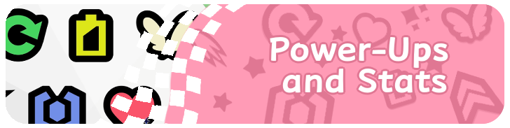 Kirby Air Riders - Power-Ups and Stats