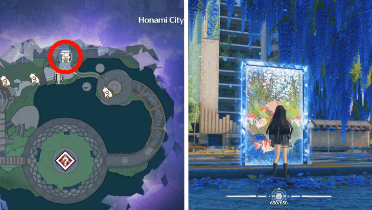 Wuthering Waves - Honami Central Park Irideglow Portal