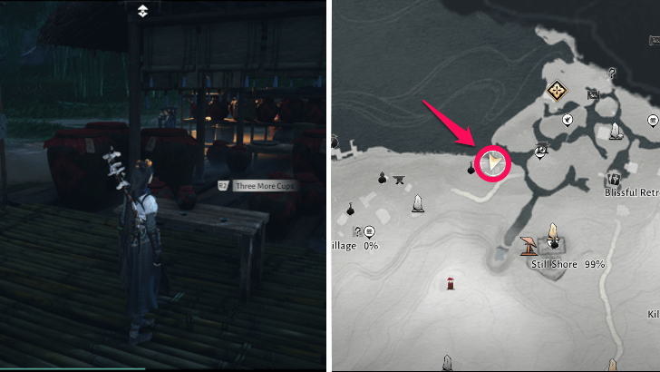 Wolf Maiden Early Location