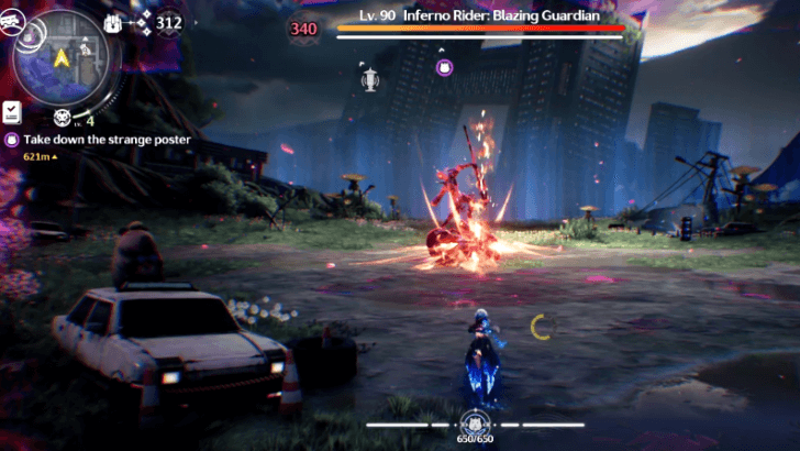 Wuthering Waves - Nightmare Inferno Rider in Honami City