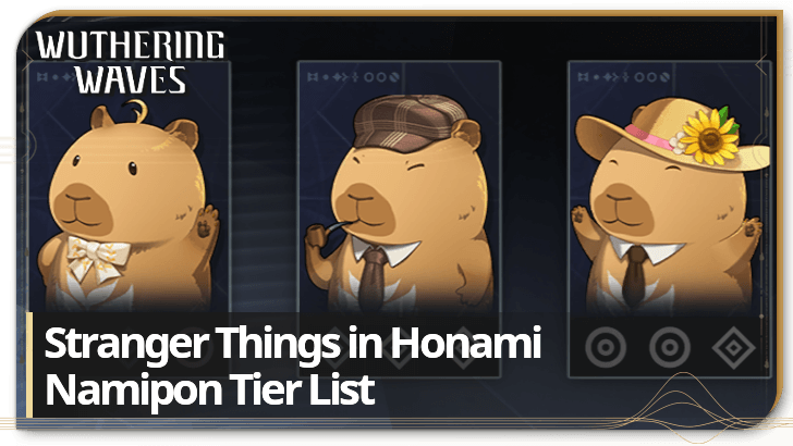 Wuthering Waves - Namipon Tier List Stranger Things in Honami