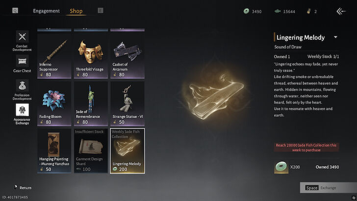 Lingering Melody Season Shop